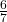 \frac 6 {7}