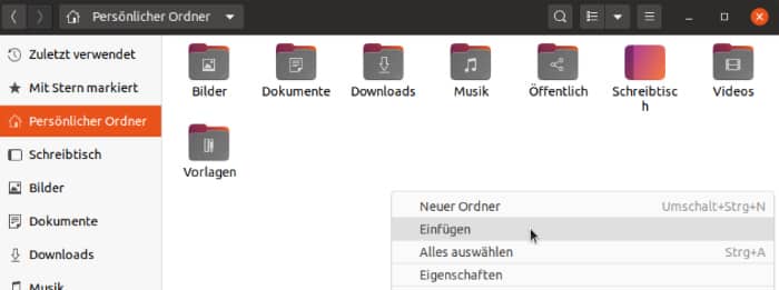 Arduino herunterladen - Einfügen des Ordners in das Verzeichnis