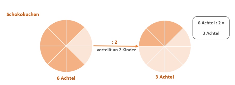 Brüche dividieren im Alltag