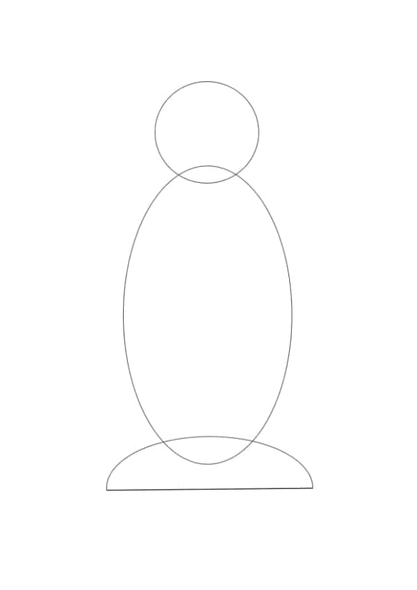 Osterhase malen - Die Füße
