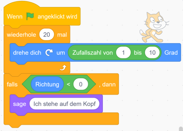 Scratch Desktop - Formen und Farben