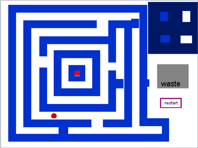 Scratch Spiel - Der Irrgarten