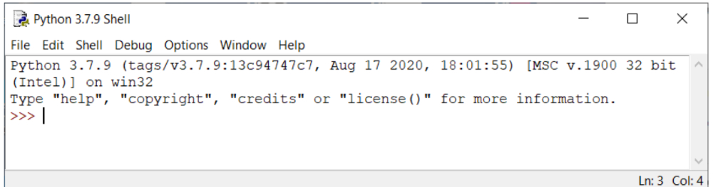 Entwicklungsumgebung in Python – Die Shell in Windows