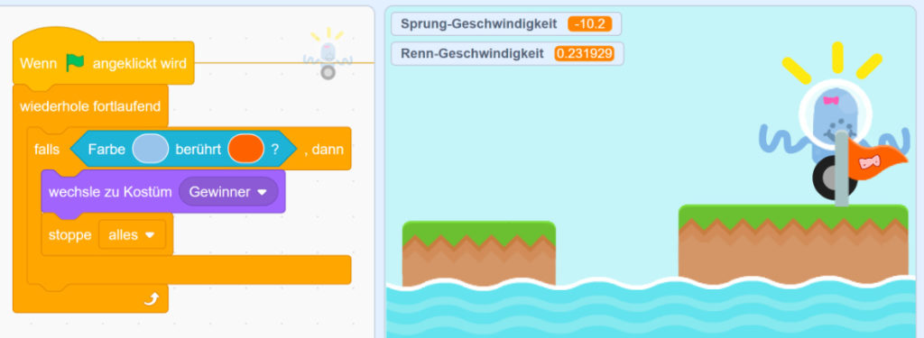 Das Ziel erstellen