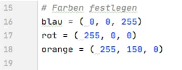 Farben festlegen