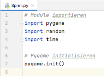Module importieren