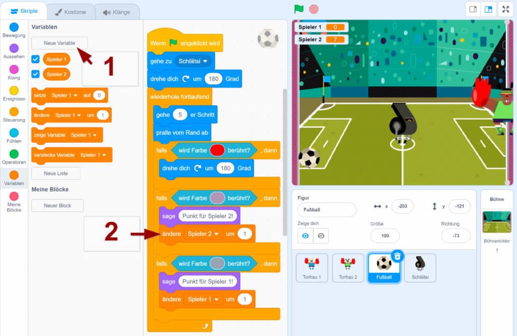 CPS-Test mit Scratch #1, So misst du die Klicks pro Sekunde, Scratch-Spiel  programmieren 