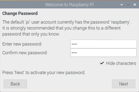 Raspberry Pi Installation – Das Passwort ändern
