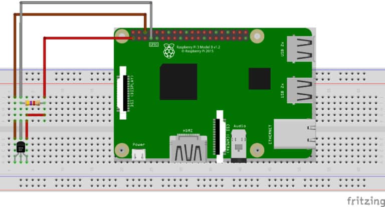 RASPBERRY PI TEMPERATURSENSOR | Tutorial in 4 Schritten