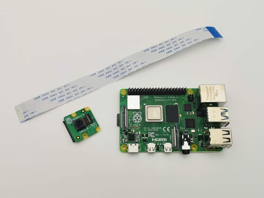 Raspberry Pi Überwachungskamera – Die erforderlichen Bauteile