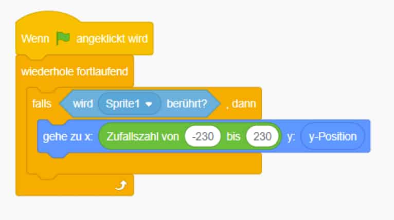 Das Ziel einrichten