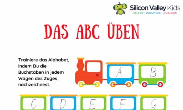 Buchstaben lernen – Eine einfache Übung