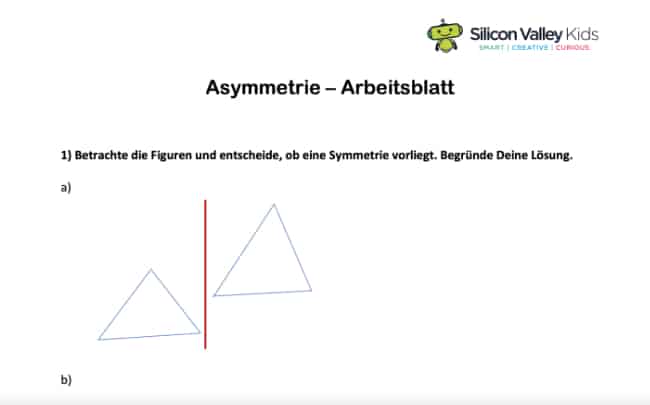 Übungsblatt Asymmetrie