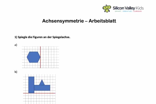 Übungsblatt Achsensymmetrie