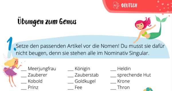 Übungen zum Genus