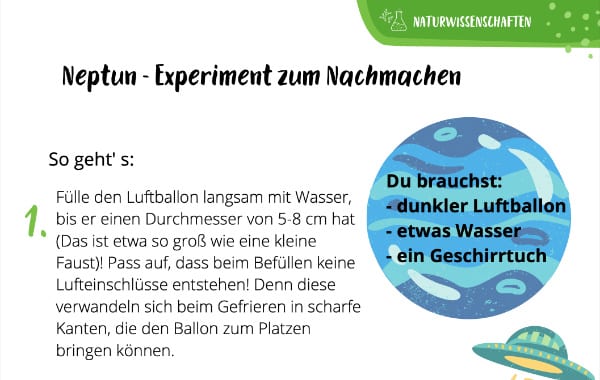 Neptun-Experiment