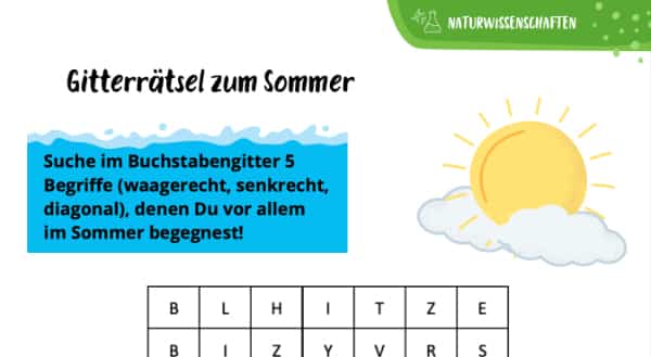 Rätsel Sommer
