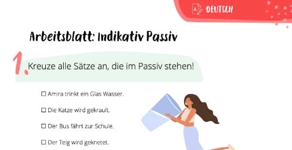 Arbeitsblatt zum Passiv