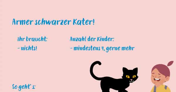 Kindergeburtstag Katerspiel