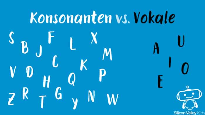 Konsonanten vs. Selbstlaute
