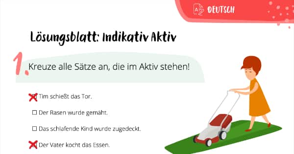 Lösungsblatt Aktiv
