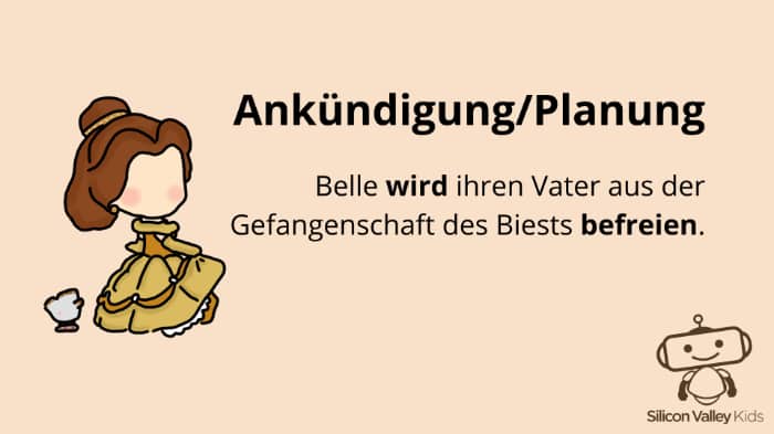 Ankündigung/Planung – Futur 1 bilden