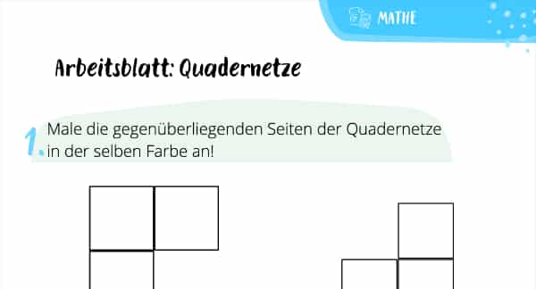 Arbeitsblatt: Quadernetze