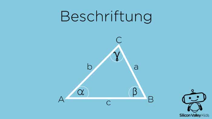 Dreieck (Beschriftung)