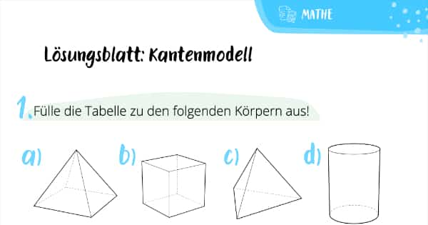 Lösungsblatt: Kantenmodell