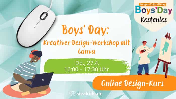Unser Boys Day Angebot – Design-Workshop