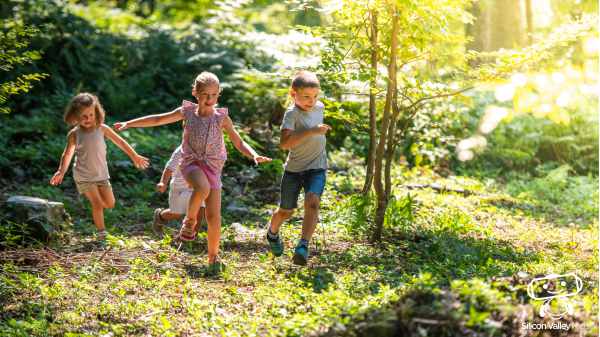Schnitzeljagd Kinder Wald